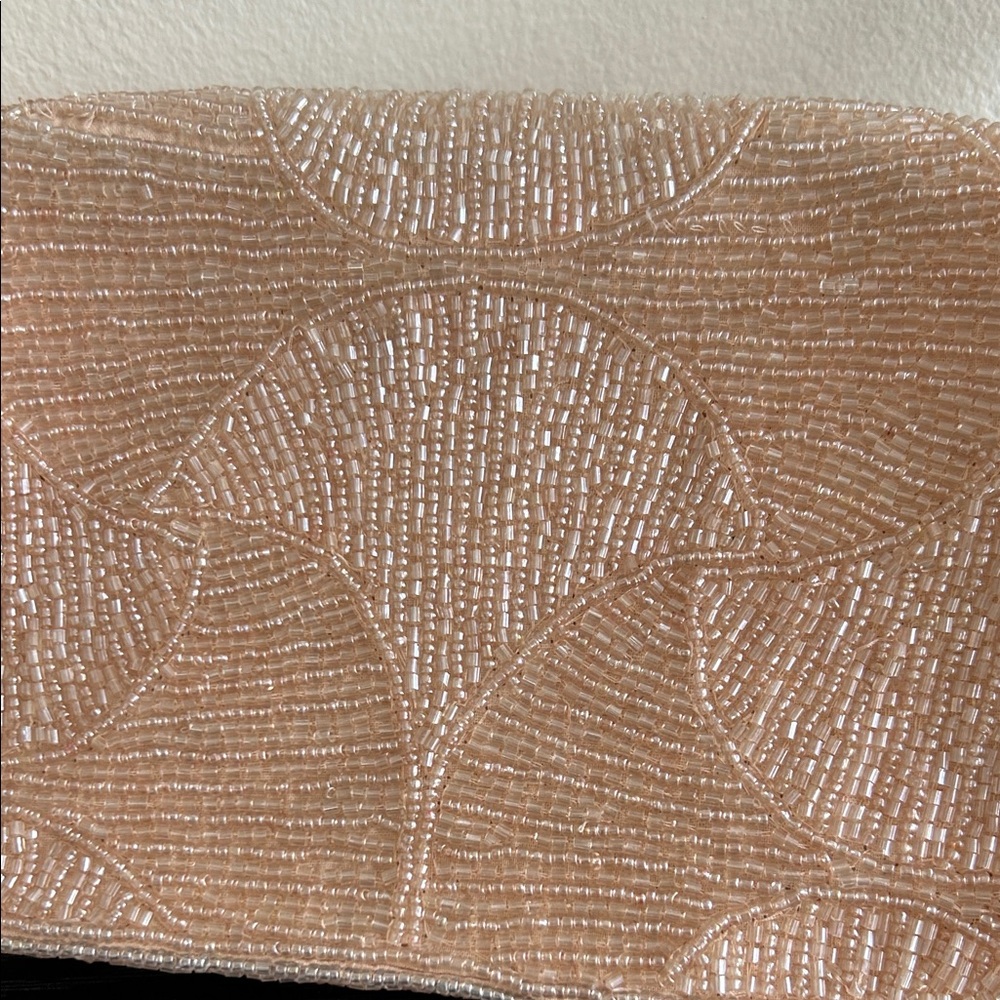 Anthropologie Cream Beaded Shoulder Bag - Picture 9 of 11